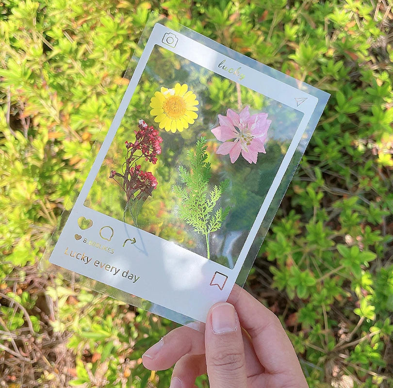 DIY Dried Flower Bookmark