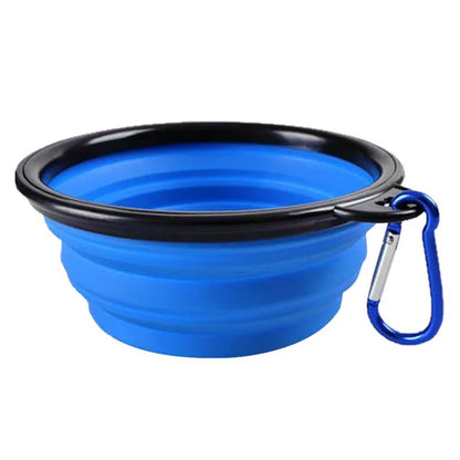 Collapsible & Portable Silicone Bowl for Dog Food & Water