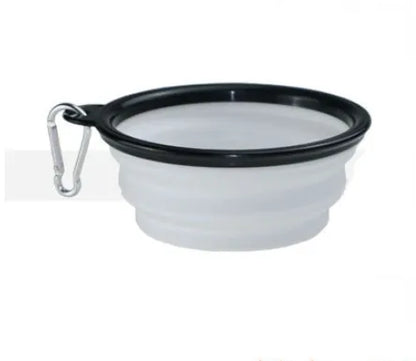 Collapsible & Portable Silicone Bowl for Dog Food & Water