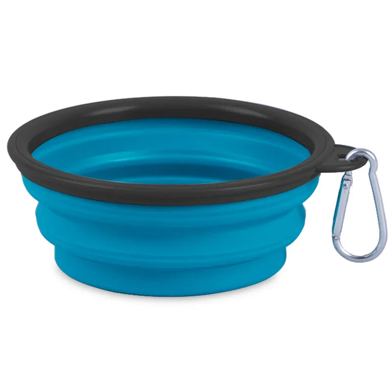 Collapsible & Portable Silicone Bowl for Dog Food & Water