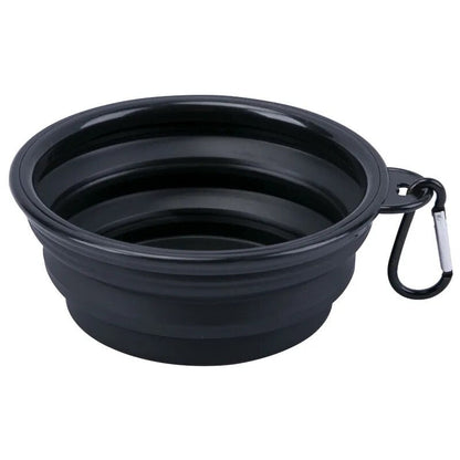 Collapsible & Portable Silicone Bowl for Dog Food & Water